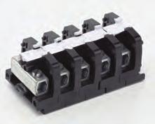 These blocks are designed to stack in combination with both Medium- Duty and/or Heavy-Duty Channel Mount type terminals.
