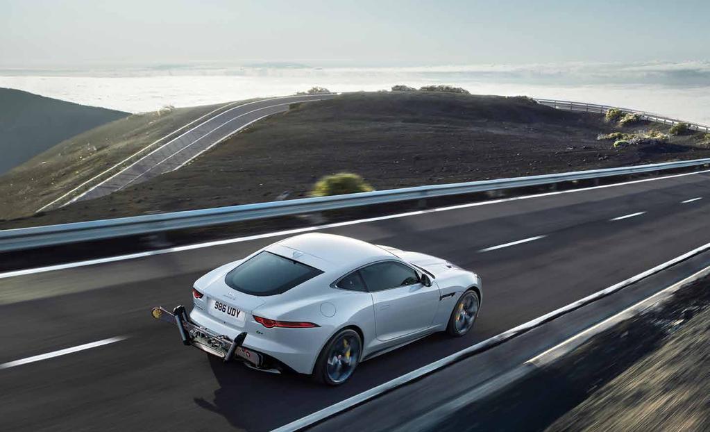 EXPERIENCE JAGUAR GEAR Your Jaguar F-TYPE was designed to handle every twist and turn flawlessly and elegantly.
