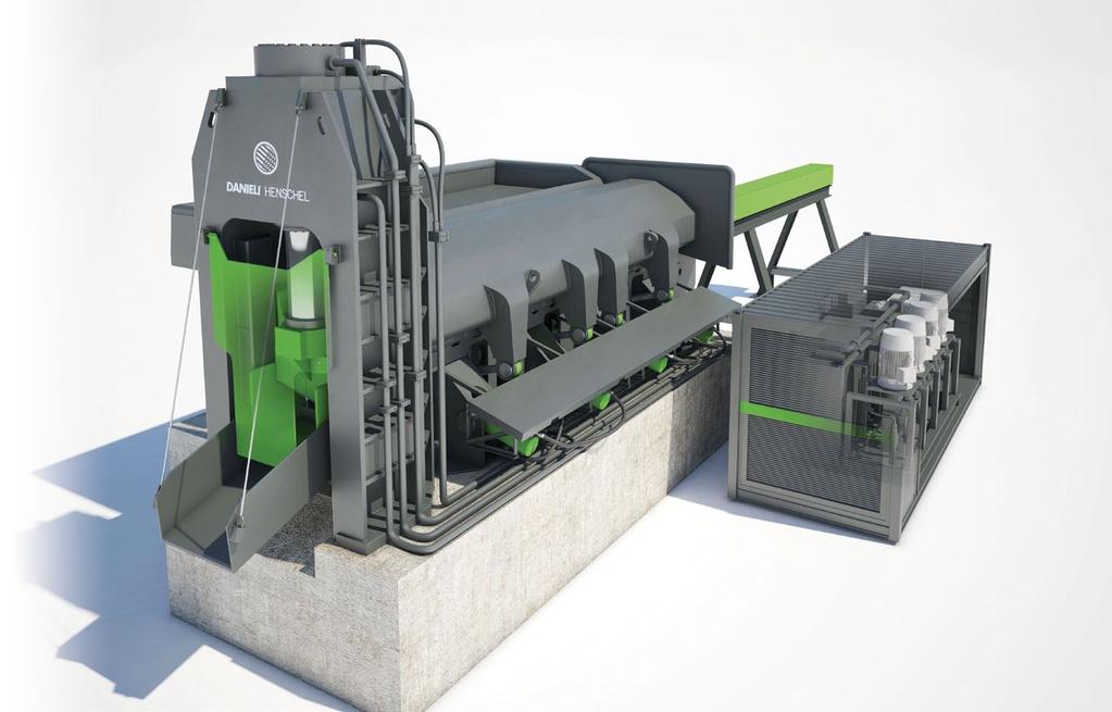 SPECIFIC ADVANTAGES Versatility for shearing and baling Heavyweight series for intensive use Stationary or easy-to-move machinery Built-in or containerisable drive units