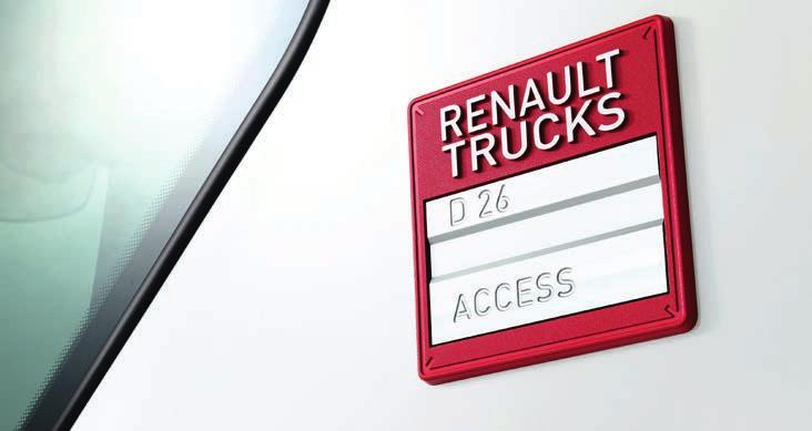 32 33 SERVICES AT YOUR SERVICE, ANY TIME Renault Trucks is at your service throughout your vehicles entire operating lives to ensure you can count on their maximum operational availability.