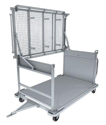 directional stability shelf can be tilted to both sides towing weight: 5,000 kg approx.