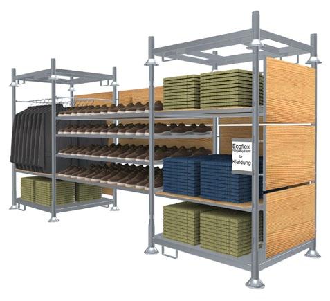This system is not only suitable for industrial storing but also for storing
