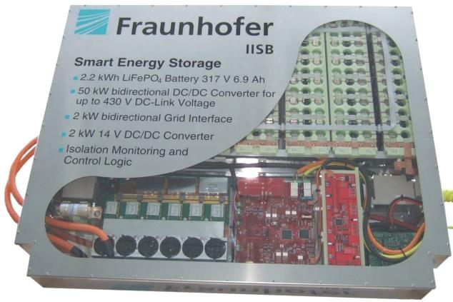Energy: 2,4 kwh ICE Starter Battery (14 V) High-voltage / Converter 14V Power-net /