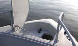 starboard bow benches 10-year limited hull warranty