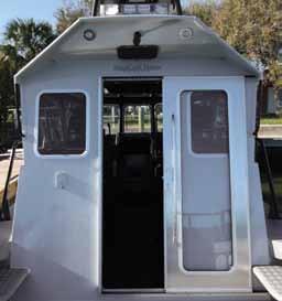 Specifications us metric The cabin interior features ample standing headroom.