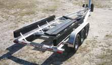 Trailer Options Aluminum trailer Includes torsion axles and spare tire.