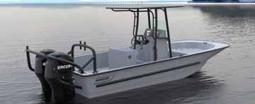In-deck storage 150 gallon fuel capacity 10-year limited