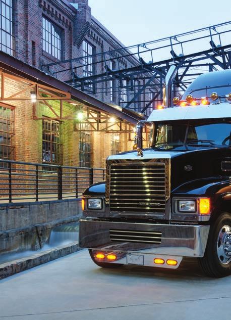 RAWHIDE EDITION Climb inside the Mack Pinnacle Rawhide Edition and experience cab comforts designed to impress.
