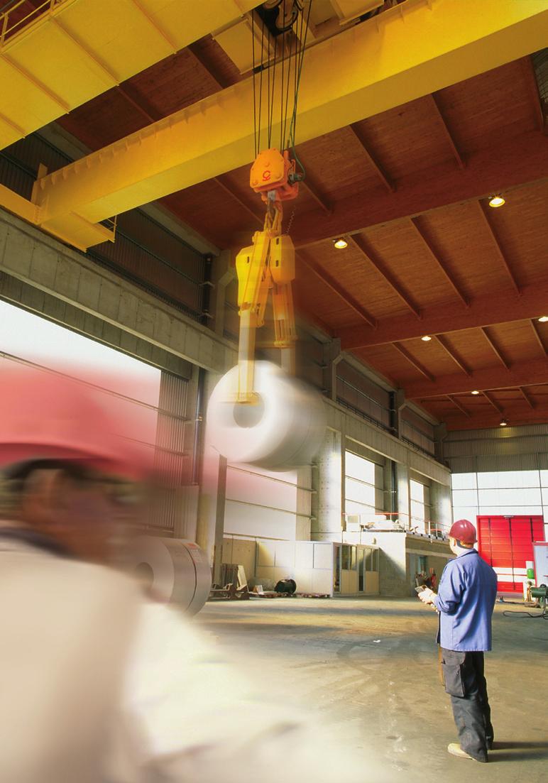 Introduction When automation surpasses human action With an overhead travelling crane or a gantry crane the load is suspended from a gripping device by cables and becomes a pendular device.
