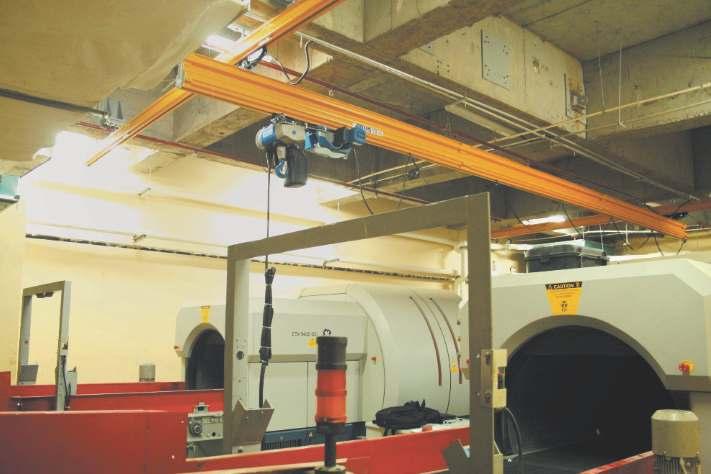 Light Weight Cranes (HB-Systems) HB-System is one of the most successful developments in lifting and material handling technology, combining the effectiveness of a stationary hoist with the mobility