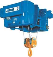 This proven range encompasses several standard models of Abus hoists with options of load capacity, lift, hooking arrangements and headroom requirements.