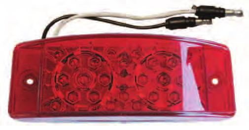 24 AMBER DIODES 40176 RED LENS WITH