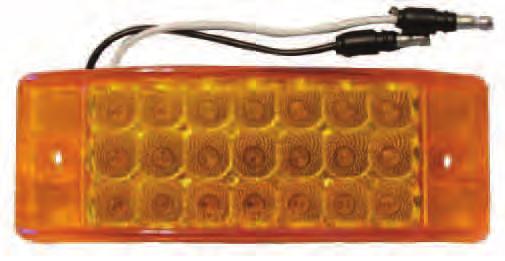 APPROVED AMBER AND RED LIGHTS ** ** CLEAR LENS FOR DECORATIVE/OFF ROAD USE ONLY