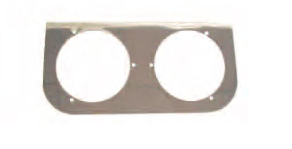 Kit de luz incluye, luz, plastico y conexion. Dimensiones: 12 x5-3/4 x1-1/2 16205 S. STEEL TWO LIGHT HOLE BRACKET ONLY 16206 S.
