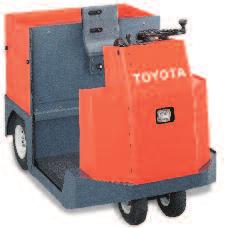 FLOOR RUNNER STAND-UP TOW TRACTOR 8800 LBS Toyota s stand-up Floor-Runner features a transversely-mounted