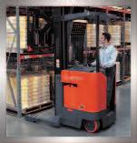Most of the Toyota lift trucks sold in North America are manufactured and