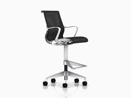 5 Height, pivot, and width adjustable arm rests Seat slider Passive forward seat slope Lumbar height and firmness control Available as a stool Other