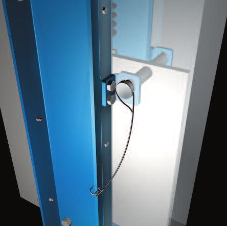 while closing. Open-closed lockout system (Fig.2): The standard valve is ready to install a lockout pin for emergency or maintenance situations.