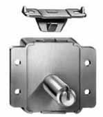 around bored mounting holes Finish ox NLC2017-14 right Nickel 25 NLC2017-26 Satin Chrome 25 NLC2017-3 right rass 25 NLC2017-4G ntique rass 25 Furniture Locks Surface Mounted Used
