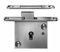 Lock, one key, and key hole escutcheon Sold In: oth broken and full box quantities. iscount available for full box orders.