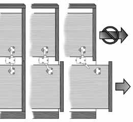 NTI-TIP SYSTEM anti-tip interlock system For 2 rawer or 3-4 rawer Lateral File Prevents more than one drawer from being opened at a time Used on file cabinets where no lock is present Meets