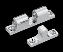 PUSH LTCHES & tension catches Non-Magnetic Push/Touch Latches Can be used on overlay, flush, and inset doors Mounts either horizontally or vertically Individually polypagged with screws Packing: