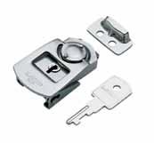designed to accept pad lock Stainless steel screws included Packing: Hasp and catch sold together. Sold In: oth broken and full box quantities.