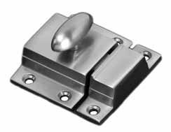 Finish ox SLSTF80 Satin Stainless 12 cupboard catches For cabinet or small doors convertible latch that has two settings; functional