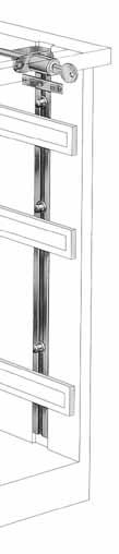 GNG LOCK CYLINER OIES TWO RWER gang lock side mount for two drawers Mounts in 3/4 Material ORER LOCK PLUG Timberline System 270 & STRIKE SEPRTELY, Full 1/2 lockbar throw SEE PGE -15 Fits within 1/2