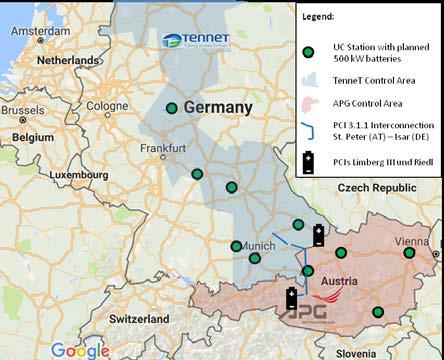 Project SYNERG-E: VERBUND installs 10 stationary batteries at Ultra Charging stations with EU (CEF) funding Facts 8,7 Mio.