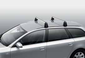Roof bars provide a stable base for a variety of touring attachments and incorporate an anti-theft locking mechanism* Ski and luggage box lockable and can be opened from both sides.