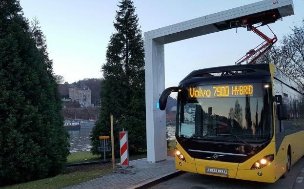 2017 Volvo Hybrid Bus Intensive Passanger Operation Since 2016.