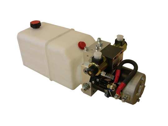 HF C200-02 dc power packs for block mounted CETOP 3 NG6 valves Examples: 12C20-0201-20-32-6P dc motor: 2kW (12V) gear pump: 3,2ccm /rev oil tank: 6 Liter (usable vol.