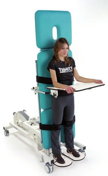 Introduction Within a motor, strength and balance re-education programme, these tilt tables help to gradually reach an erect posture from a static prone or supine position when patients are unable to