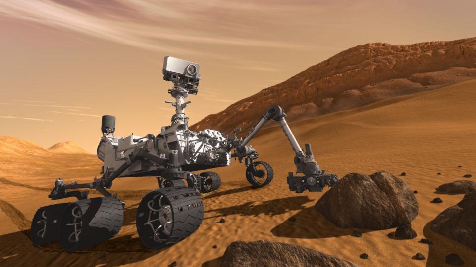 3. Prerequisite years. This also providing significantly greater mobility and operational flexibility it also enhanced the science payload capability. (NSSDC) Figure 2.9: Curiosity 3.