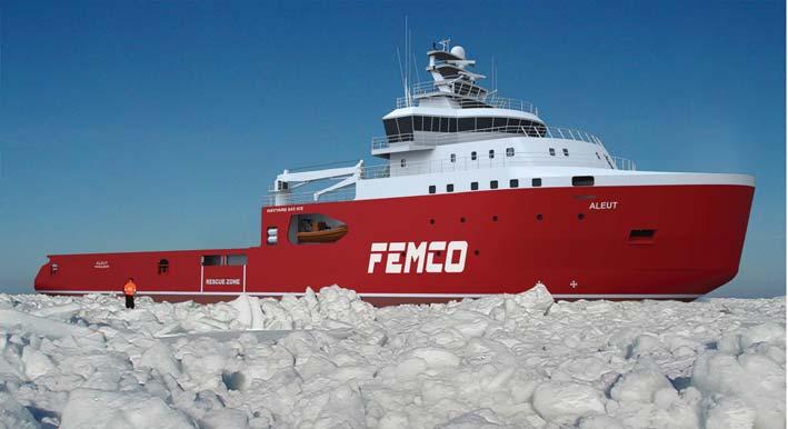 ARCTIC OPERATIONS with Yard to construct new icebreaker for Russia Russian shipping company Femco