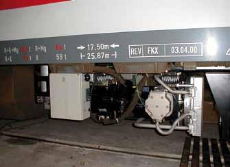 Condition of air supply unit following installation in October 2002 Condition of air supply unit following almost nine years of trial operation There was real tension in the air as the engineers from