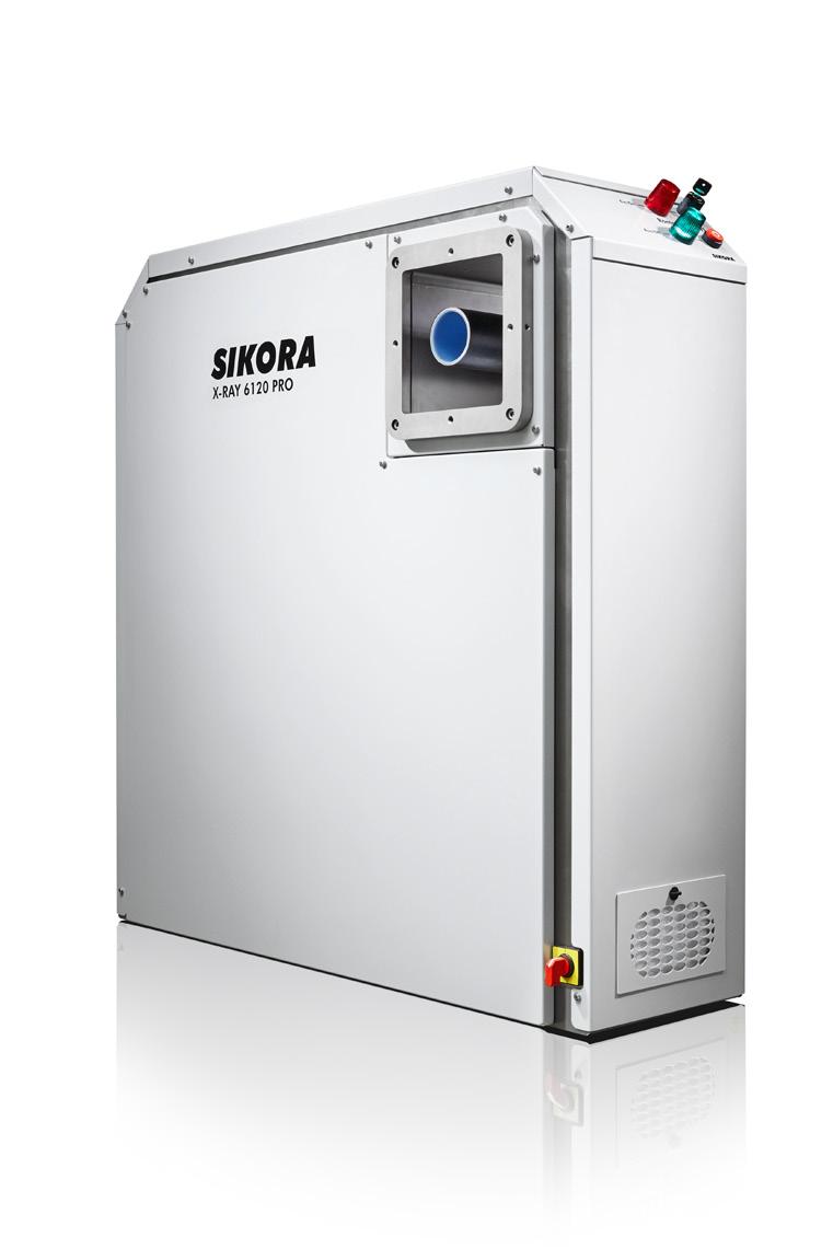 SIKORA EXTRA PRODUCTS SIKORA X-RAY 6000 / 6000 PRO Wide-ranging applications for the highest precision in all lines The six available diameter ranges of the SIKORA X-ray measuring systems X-RAY 6000
