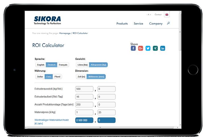 Support and Spare Part Request At www.sikora.net/services customers can find an overview of the most important services by SIKO- RA.