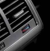 three-zone automatic climate control Both driver and front passenger, as well as the occupants of the rear seats, can select their required