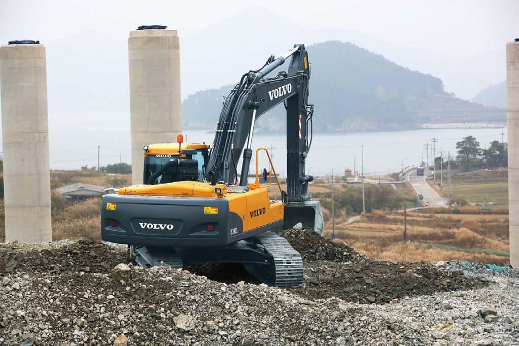 VOLVO OPTIONS. YOUR PROFIT EDGE. Volvo is the standard in the excavator industry. And for the new standard in optional equipment, look no further than Volvo.