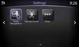 5 Center dial Turn or slide to select an item or navigate through options. 6 BACK Return to the previous screen. 7 CAMERA Press to view the Around View Monitor (if so equipped).