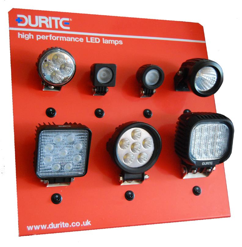 DISPLAY STANDS Promote your Durite work lamps with our counter display stands!