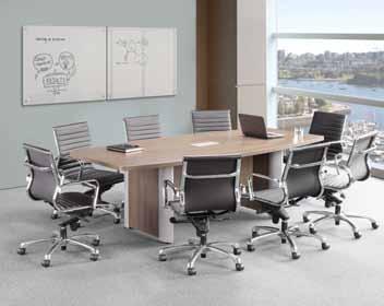 Laminate Conference Tables tables & presentation D A E 1 1 /2 Thick Top & 3 mil PVC Dura Edge Attractive and durable laminate