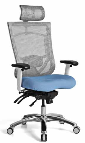 List $670 A B C D E F I Q R S seating CoolMesh Pro Multi-Function High Back with Adjustable Lumbar Support, Ratchet