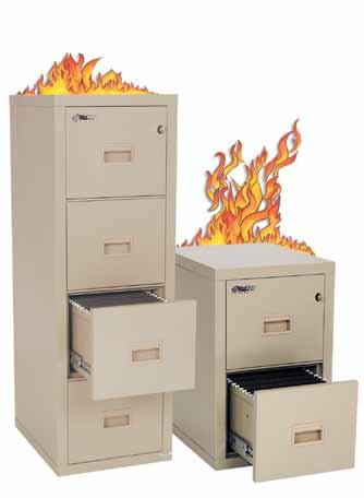 21831C 1711/16"W x 273/4"H Weight: 348 lbs List: $2820 25" Deep - Vertical Files 2 Drawer Letter SO Model No.