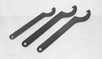 Used along with Spanner Wrench for tightening lock nut on cutter body. Used on SGM-1020, SGM-1025 & SGM-1030 Cutter Bodies.