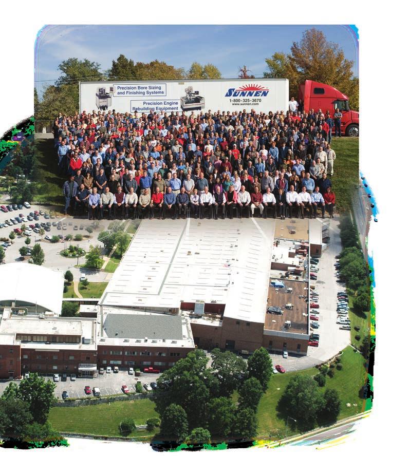 Technical Expertise Second to None Sunnen s Technical Center includes many of the industry s most knowledgeable honing and engine building experts.