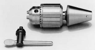 For drilling, tapping, reaming, and bronze liner installation. Insures positive gripping of tools with minimum runout for increased accuracy. Includes: Collet chuck with adapter (1).75 in.