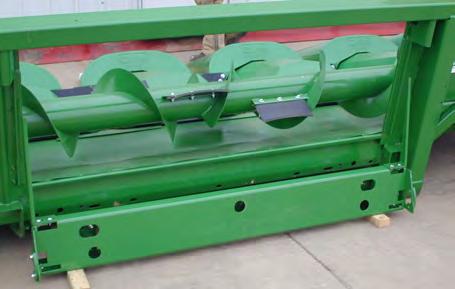 Page 7 To Order Call: 1-800-658-4568 7 Wedge Kit for JD Corn Heads (Standard shown) Reduces Angle of the Corn Head on
